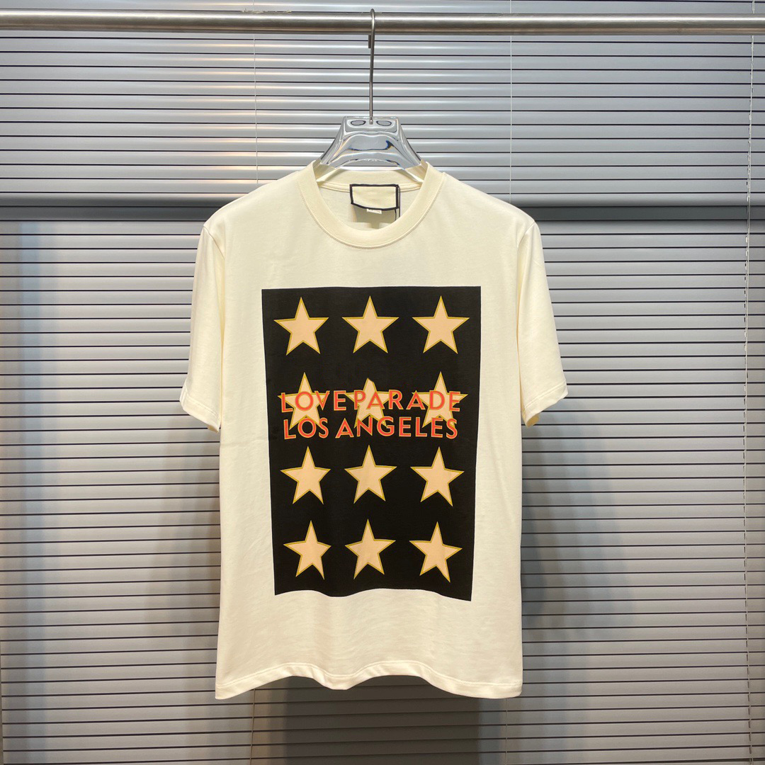 

2022 round neck Men's Plus Tees & Polos with cotton printing and embroidery, 100% replica of European size t-shirts e23t