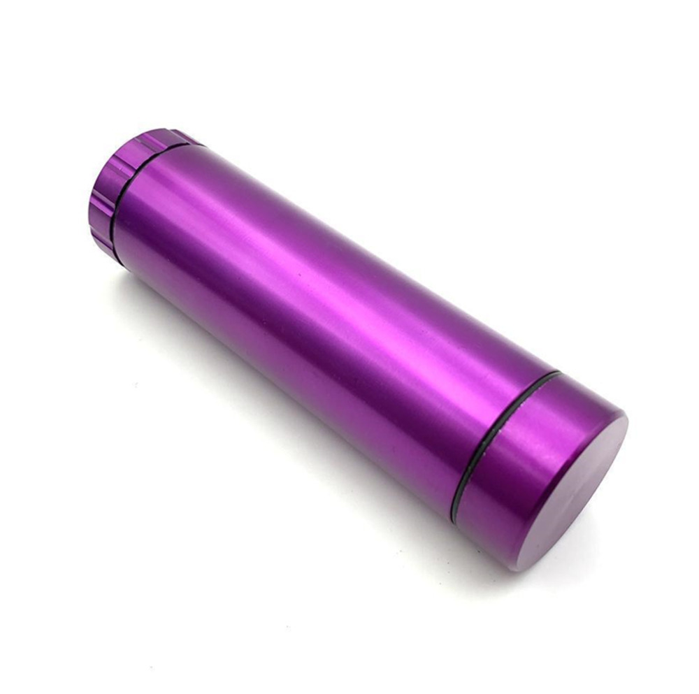 

2020 Metal Dugout With Herb Grinder Aluminum One Hitter Bat Cigarette Case Holder Lighter Container Multifuction Pipe Cleaner