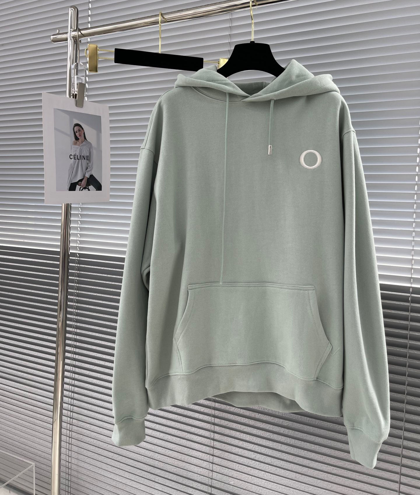 

New AOP jacquard letter knitted sweater in autumn / winter 2022acquard knitting machine e Custom jnlarged detail crew neck cotton cvf36hd, Black