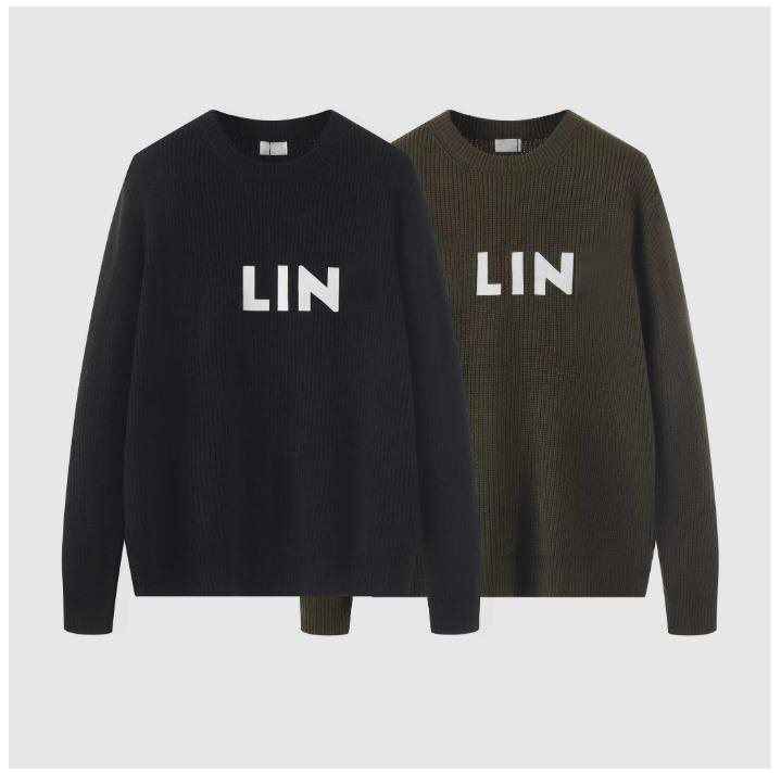 

2022 warm winter mens womens designers sweaters high quality brands man s clothes luxurys clothing knitted low neck full of letters men sweater