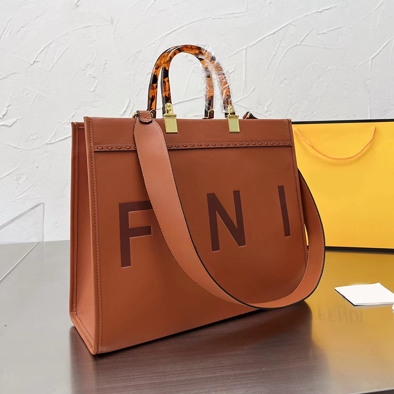 

New Trend Fashion Ladies Designer Handbag Leather Bags Shoulder Messenger Bag Wide Strap Tote Removable Large Capacity Pocket Shopping, Customize
