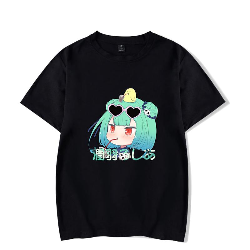 

Men's T-Shirts 3D Print HOLOLIVE VTuber Uruha Rushia Spring Summer Holiday Street Graffiti Style Men/Women Casual T-shirt Novelty Kawaii, Black