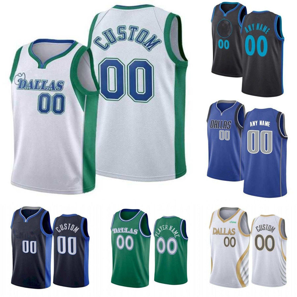 

75th Custom Dallas''MEN Mavericks''Luka Jersey Women Youth Basketball Brunson 77 Doncic 13 Jalen 26 Spencer Dinwiddie 25 Reggie Bullock Basketball Jersey, Color