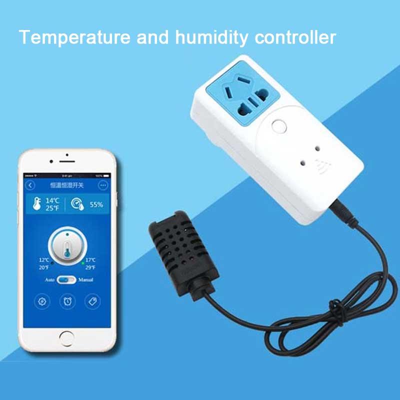 

Smart Home Control Itead Sonoff WIFI S22 Socket With Temperature And Humidity Monitoring Sensor US/UK/EU/AU Plug Automatic