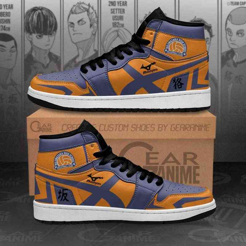 

Mujinazaka High Sneakers Haikyuu Custom Anime Shoes, Others