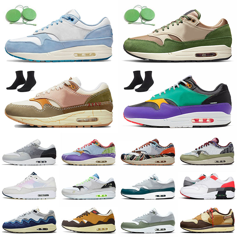 

Original OG 1 87 Men Women Trainers Running Shoes Treeline Evolution Of Icons Sneakers Sports Blueprint Daisy Concepts x Far Out London 1.0 Wabi Sabi 1s 87s Spiral Sage, 36-45 monarch