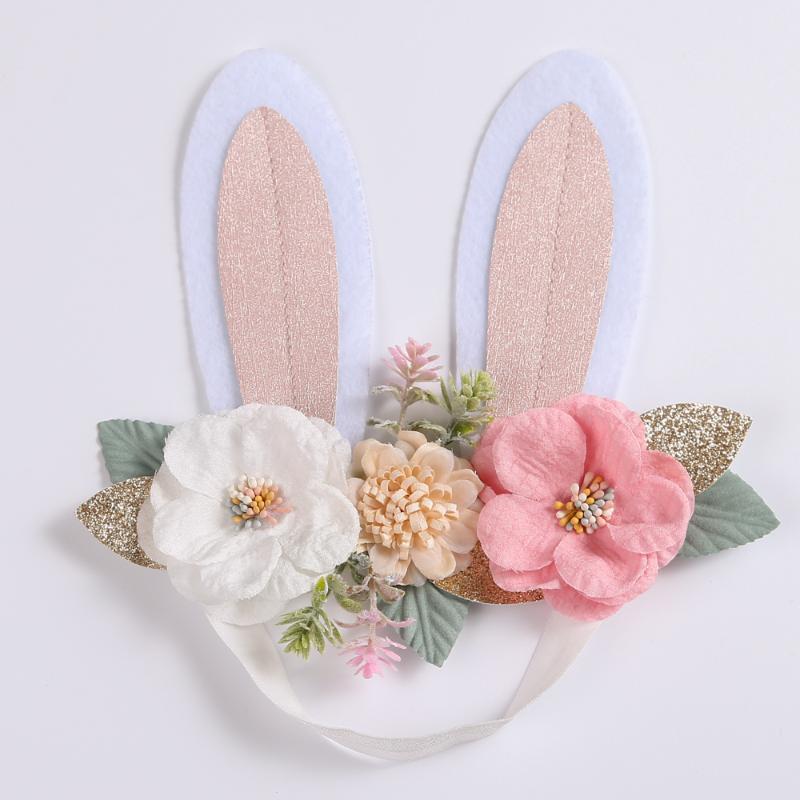 

Hair Accessories Baby Floral Headbands Pography Prop Lace Ear Bows Bands Infant Toddler Hairbands Headdress Girls