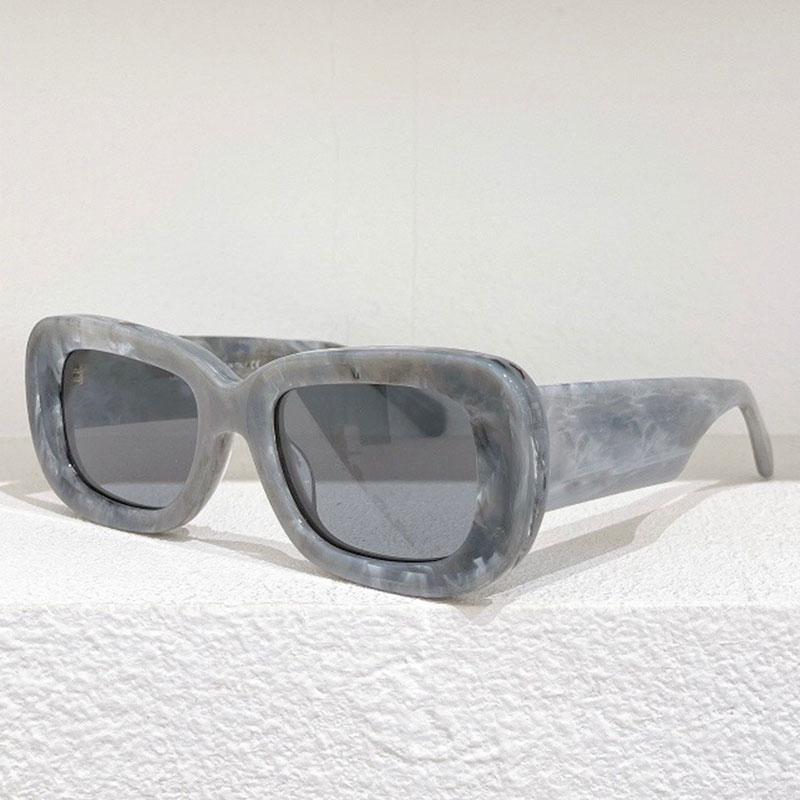 

Mens or Womens Sunglasses OMRI019 Oval Thick Frame Fashion Luxury Shopping Men's and Women's Sunglasses Casual Beach Vacation Anti-UV400 With Box