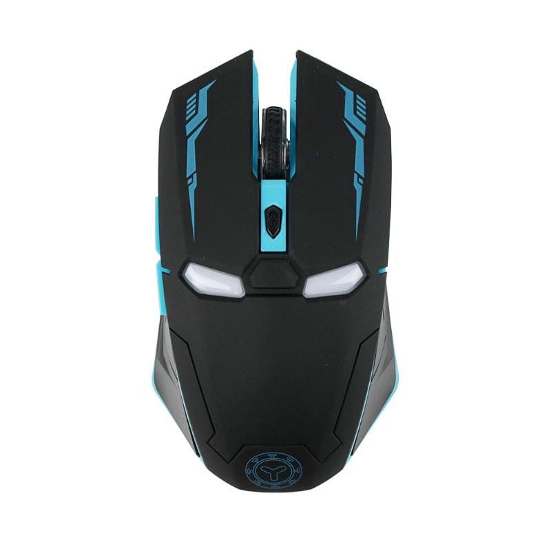 

Other Keyboards Mice & Inputs Iron 3D Man Wireless Mouse Gaming 800/1200/1600/2400DPI Adjustable Computer WirelessOther