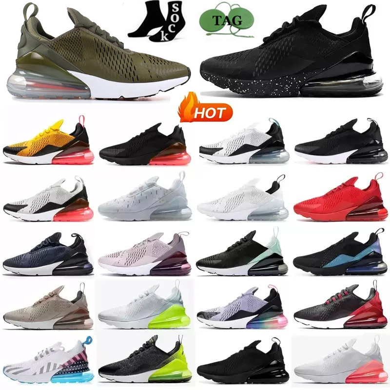 

270 270s Arrival OG Cushion Triple air max Running Shoes Black White Photon Blue University Gold Neon GreenTotal Betrue Platinum Mens Women Sports Sneakers Trainers, 36
