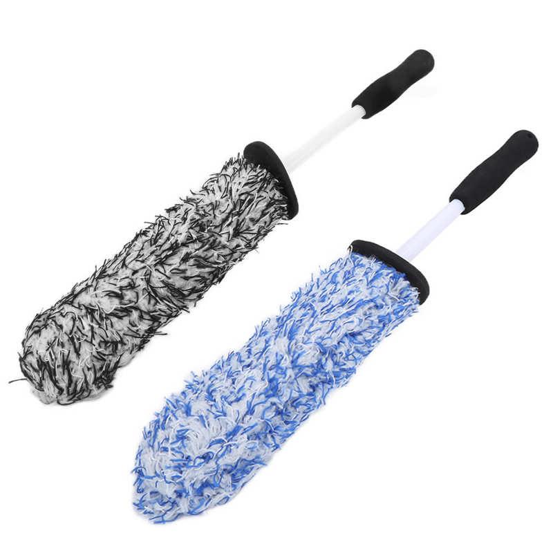 

Car Washer Rim Detailing Brush 42cm/16.5in Length Tire Scrub Multipurpose For Motorcycle Automotive Badge Bumper Chassis