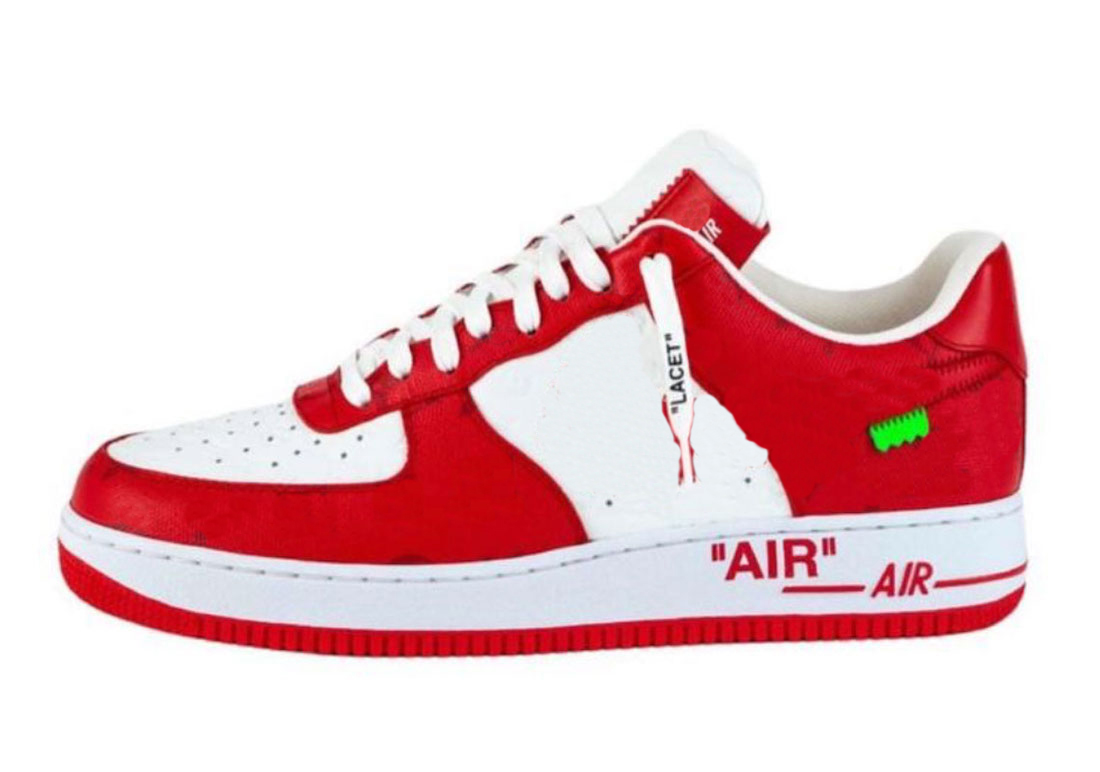 

Designers Flower 1 Low Shoes By Virgil Abloh1 White Green Red Royal Metallic Gold Black Silver Authentic Leather Outdoor Luxury Classic Men Women With Original Box