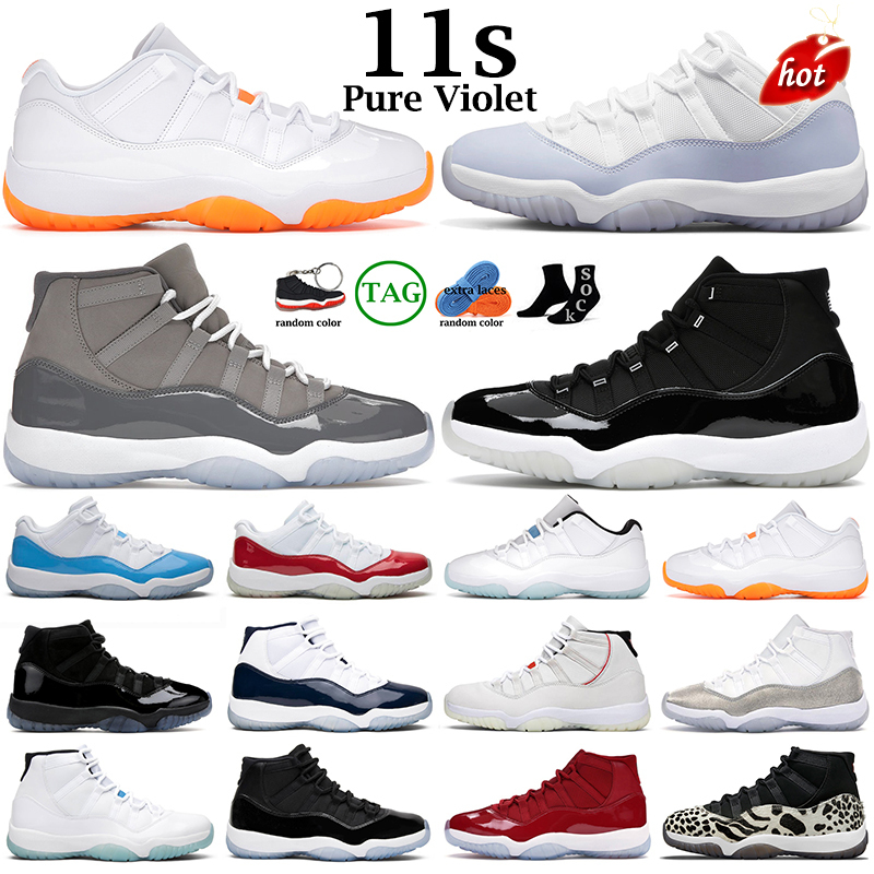 

TOP Mens Basketball Shoes Women 11s 11 Pure Violet Cool Grey Concord Bred Win Like 96 Cap and Gown Animal Instinctmen Bright Citrus Unc Men, 19