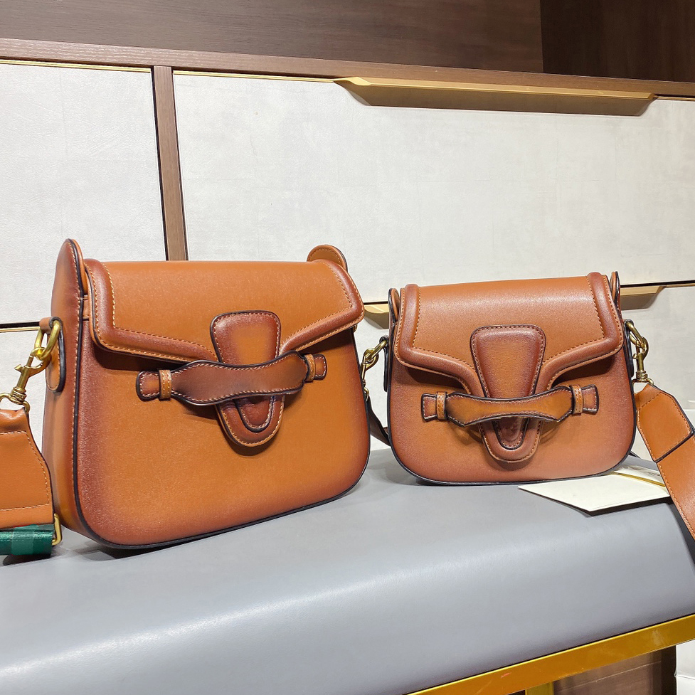 Sacs de sac à main SS Lady Designer Sac à bandoulière Portefeuille crossbody Purs à main colored Bradimes doubles lettres G Tapes Taies Wave Luxu
