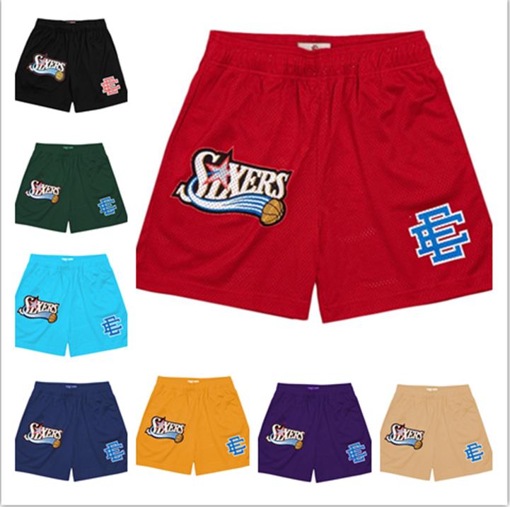 

Eric Emanuel Shorts Ee Basic mens Women Short News York City Skyline Casual Short Fitness Sports men s Pants Summer Mesh Breathable Pant, #1