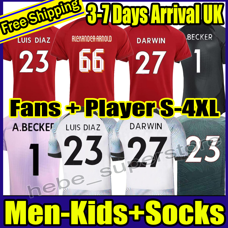 

S-4XL 2022 2023 soccer jersey new men's shirt top men T-shirts Adult Kids with socks, 22-23 third