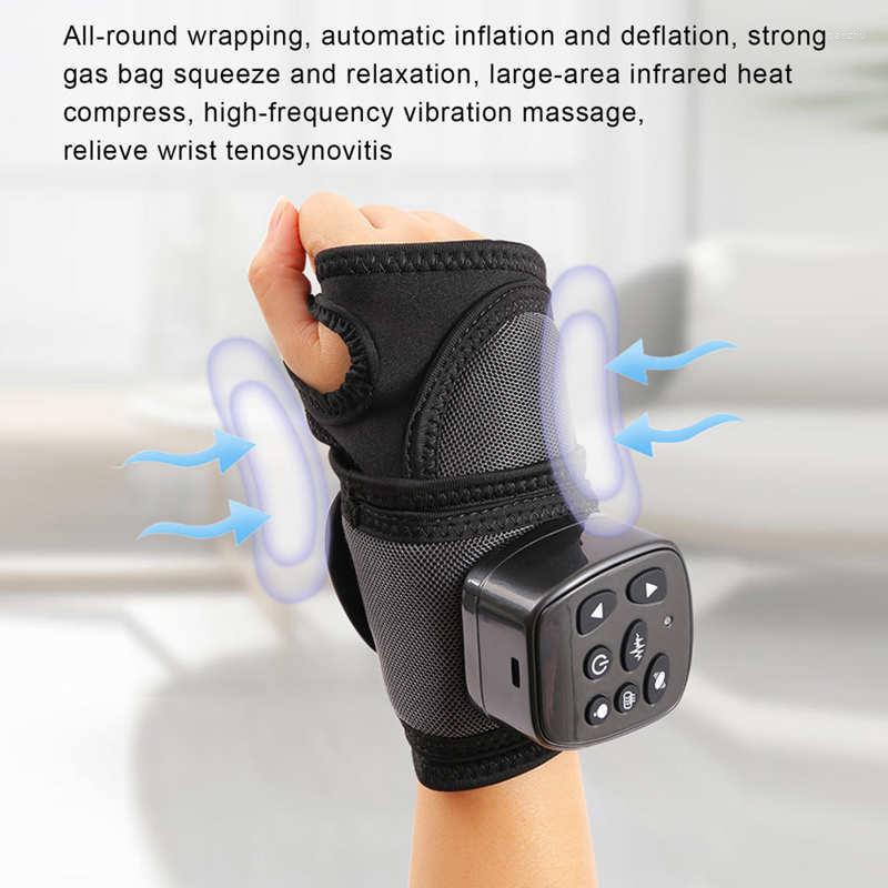 

Electric Massagers Rechargeable Intelligent Bracer Wrist Heating Wrap Compression Air Therapy MassagerElectric