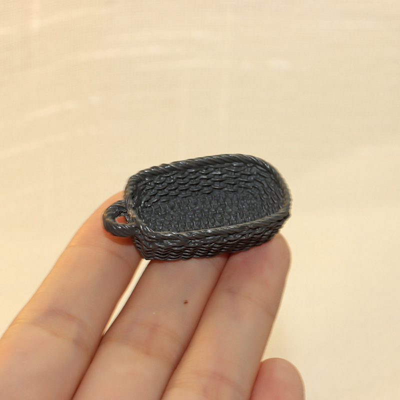 Dollhouse Basket Miniature Molds Craft Tools Mini Wicker Decorative Model Crafts 1pc 1222217-image-763362801