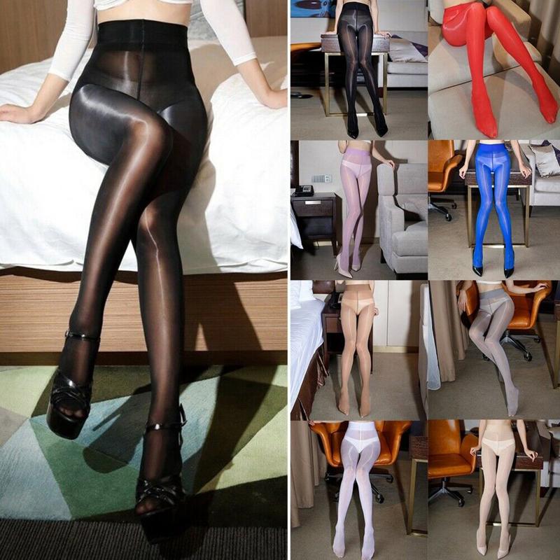 

Socks & Hosiery Hirigin 70D Glossy Shiny Tights Women's Sheer Sexy Oil Pantyhose Dance Professional Slim Stocking LadiesSocks