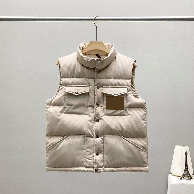 Designers vest puffer tops vest top down gilet veste Tees mens Winter coat sleeveless embroidery printing jacket waistcoat thermal vests waistcoa