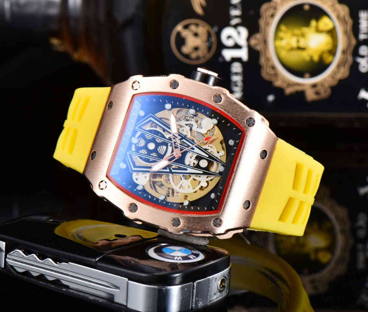 

Fashion Men watch automatic mechanical ceramics watchesfull stainless steel Gliding clasp Swimming wristwatches sapphire luminou watching, Diving function