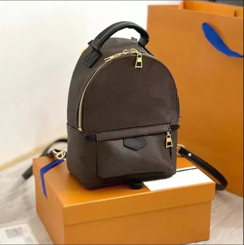 

2022 Designers PALM SPRINGS Mini Backpack Women Shcool Bag Luxury Shoulder Bag Travel Messenger Bags Purse M44873, Invoice - not sold separately