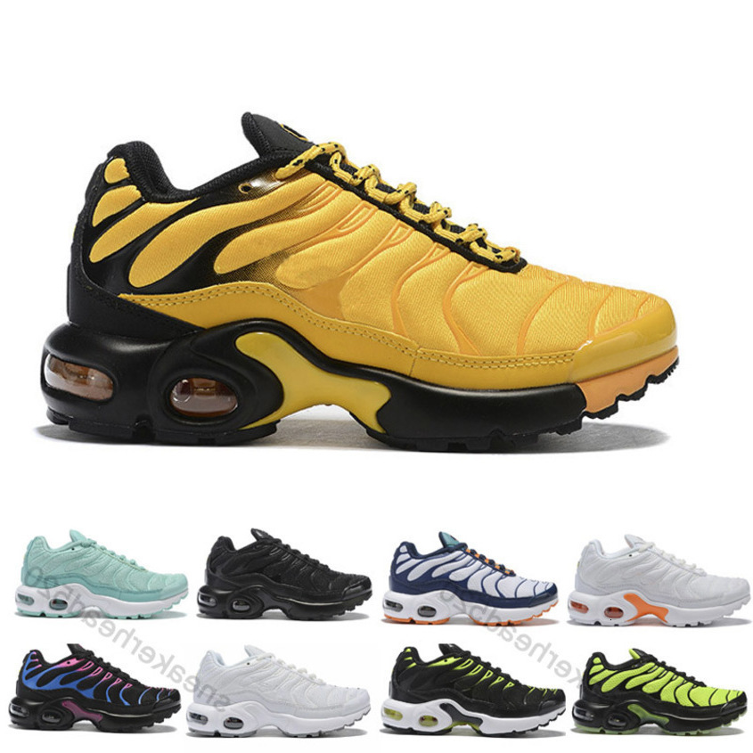 

Quality TN Top Children Shoes Kids Running Boy Girl Toddler Youth Trainer Breathable Sports Sneakers, Color 1