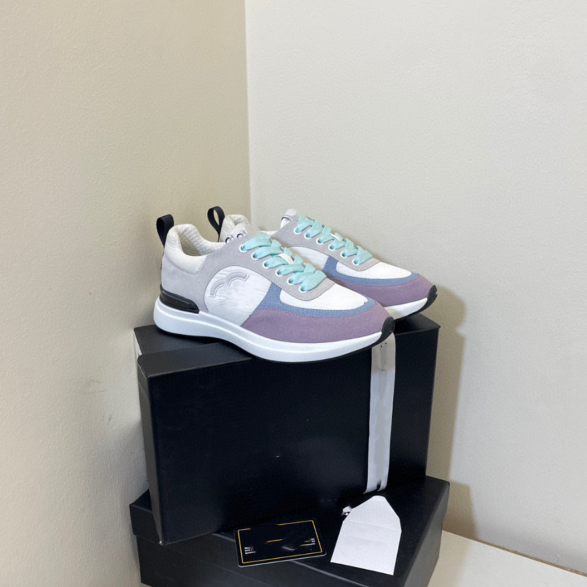 

Designer Shoes Color Matching Breathable Sneakers Girlfriends Couple Shoes, Grey