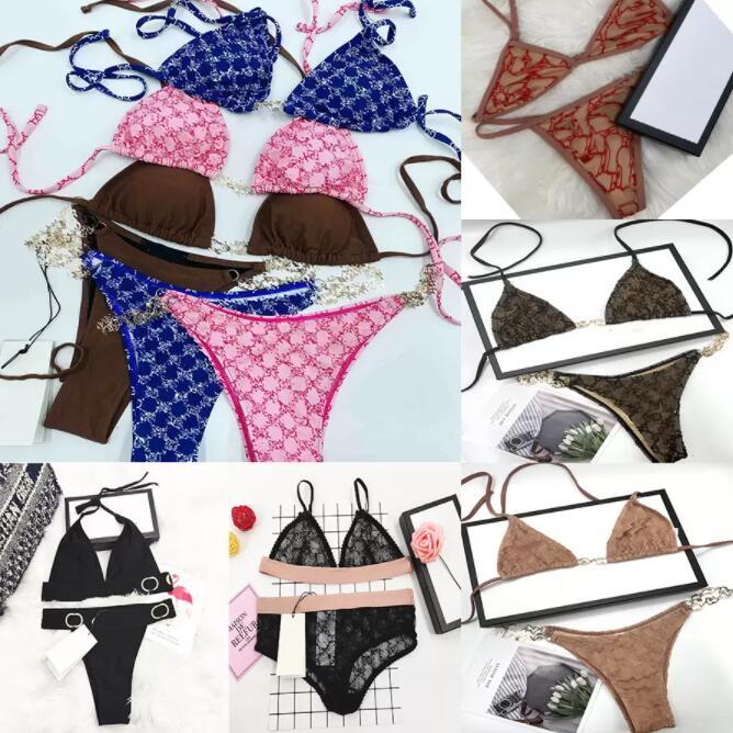 

Europe designer women sexy underwear ladies backless bikini girls swimwear beachsuit size S M L