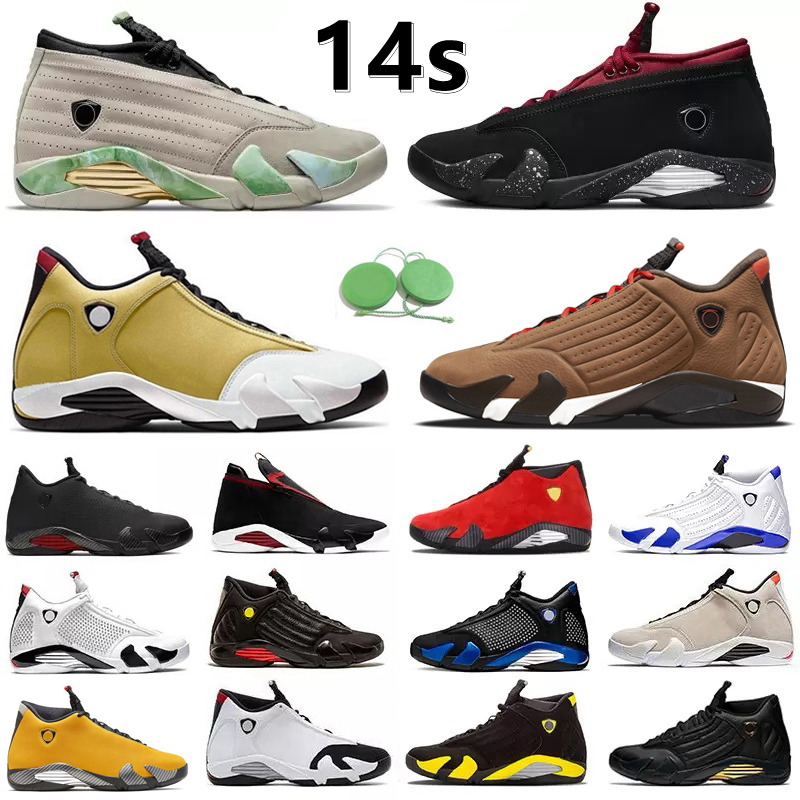 

Jumpman 14 14s Men Basketball Shoes Sneaker Ginder Winterized Fortune Red Lipstick Particle Grey Hyper Royal Thunder Candy Cane Outdoor Trainers Sports Sneakers, Pay for box