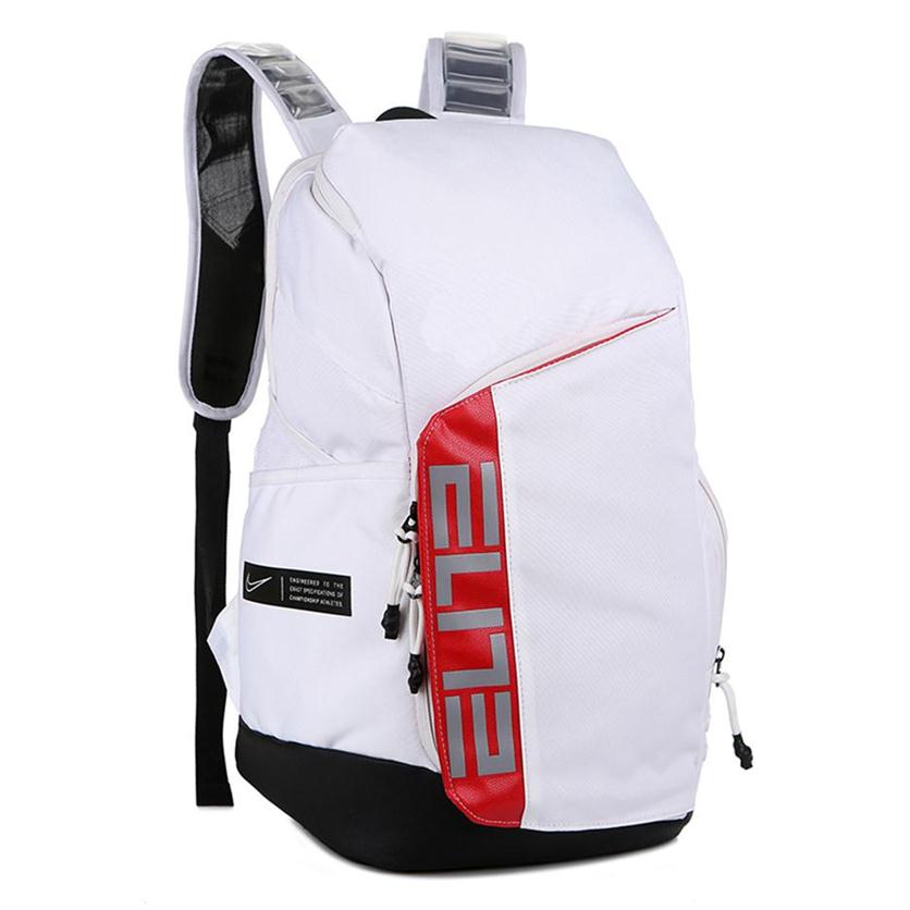 

Hoops Elite Pro Air cushion sports backpack Waterproof multifunctional travel bags laptop bag schoolbag race training basketball b253x, As shown