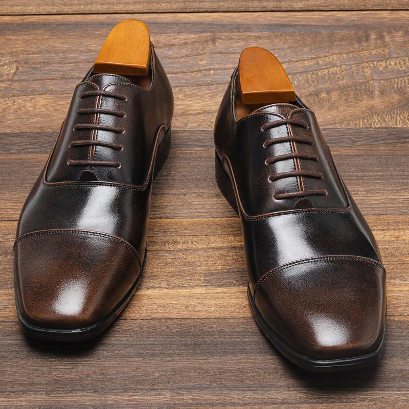 

Dress Shoes Social Shoe Male 2022 Leather Men ShoesDress, H9523brown