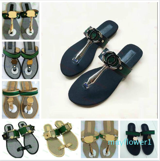 

2022 Fashion brand wonen sandals big size 35-42 flip-flops red sandals rubber sole with web strap women Slippers 30 color j51, 16