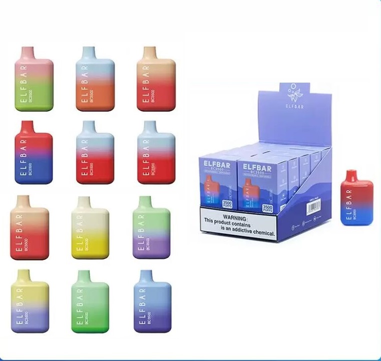 

Newest Elf Bar BC 4000Puffs one time use E Pen BOX 10ml Prefilled Cartridge Pod Device 650mAh rechargeable Battey elfbar bc4000 Elux