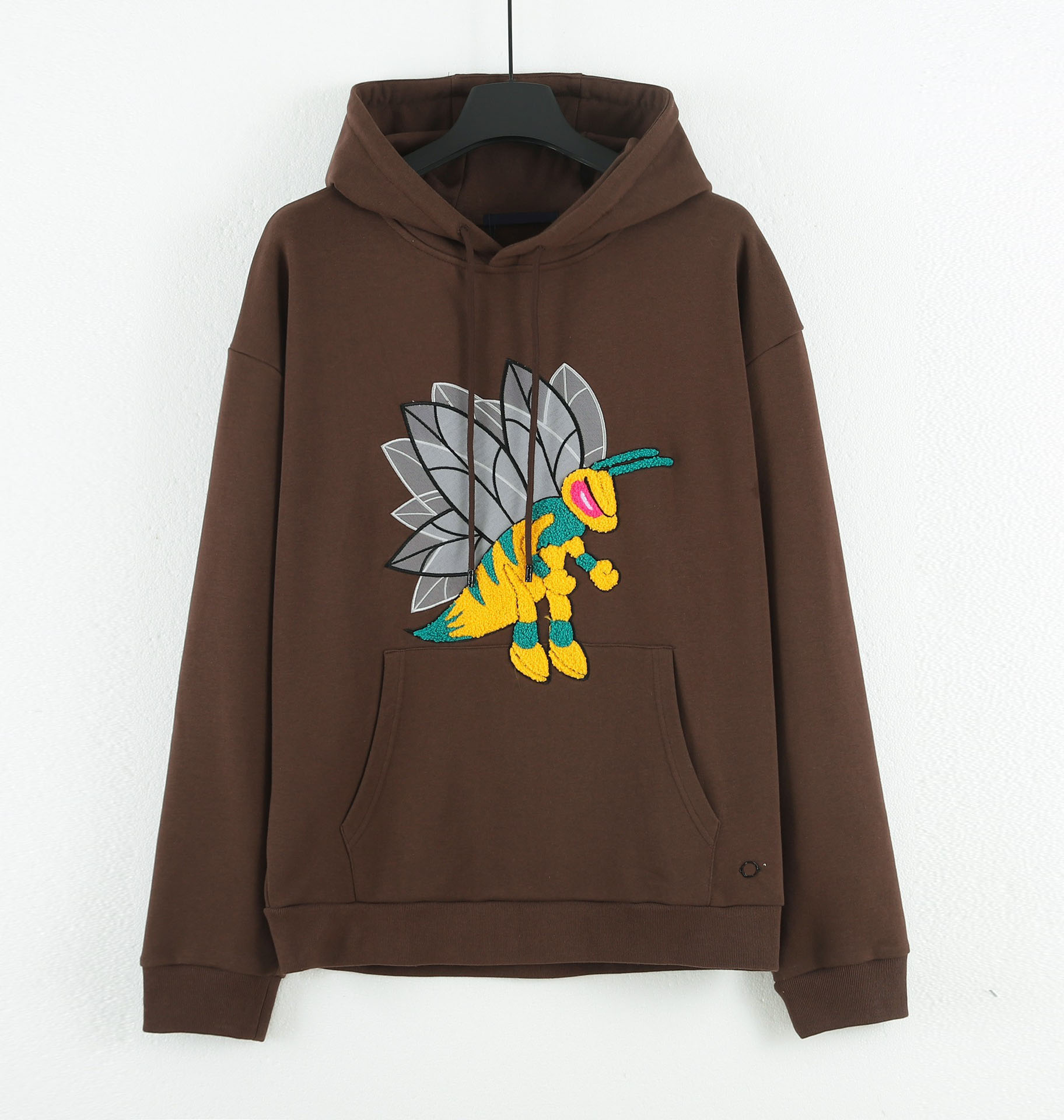 

New AOP jacquard letter knitted sweater in autumn / winter 2023acquard knitting machine e Custom jnlarged detail crew neck cotton gwct4we