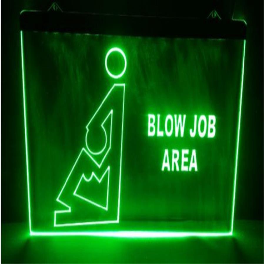 

blow job area Bar Beer pub club 3d signs LED Neon Sign home decor crafts214N