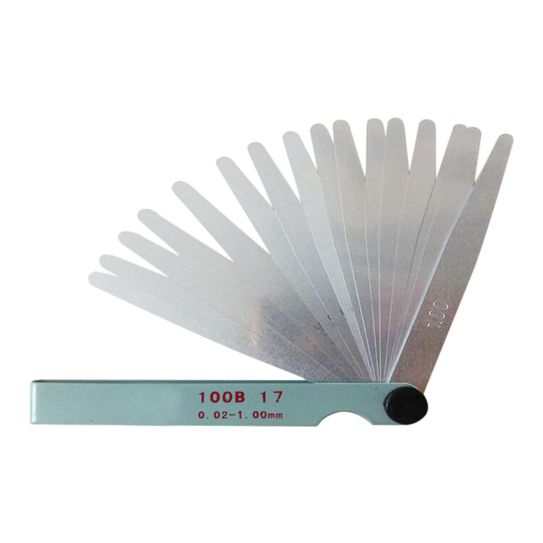 

Useful 0.02 to 1mm Measurement Tool Blades Spark Plug Thickness Gap Metric Filler Feeler Gauge 1PCS