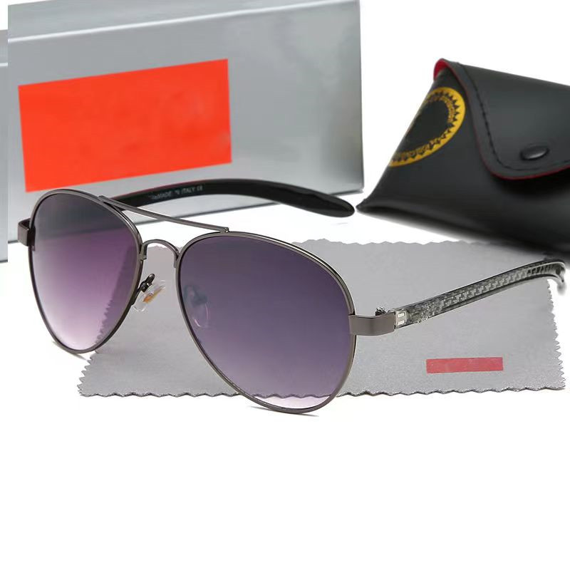 

22ss Designer Men's Sunglasses Fashion Ladies Aviator Sunglasses Classic Metal Frames Travel Street Shooting Sunglasses UV400 With Box