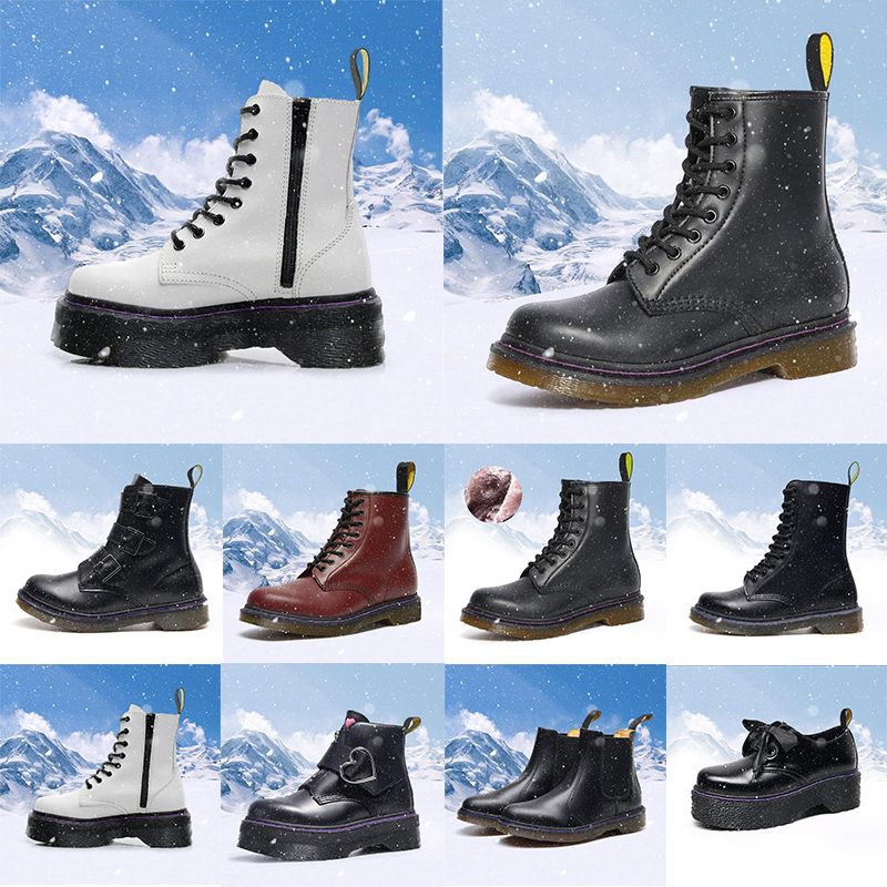 hommes bottes bottes oxford chaussures d'hiver concepteur de terrasse en bois bordeaux citrouille citrouille orange mens plate-forme de mode bott