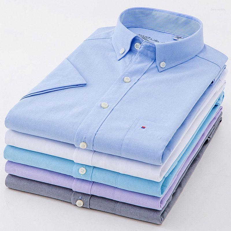 

Men's Dress Shirts HORMETCI Summer Men 2022 Short Sleeve Cotton Slim Fit Breath Comfrotable Quality Business Mens Casual Dway22, Dp20-13