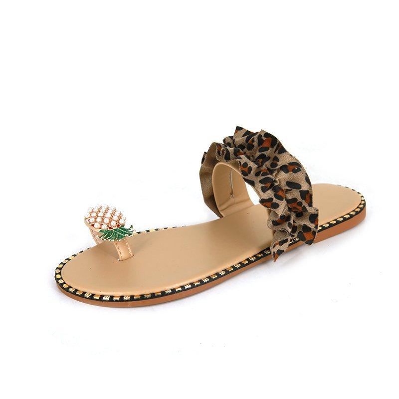 Les pantoufles pour femmes tongs les tongs pour femmes en plein air épais se plage non glissant les chaussures de fond épais