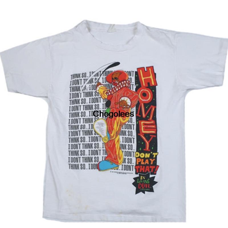 

Men' T-Shirts Vintage In Living Color Homey The Clown T Shirt 1990 90' ComedyMen, Men-darkpurple
