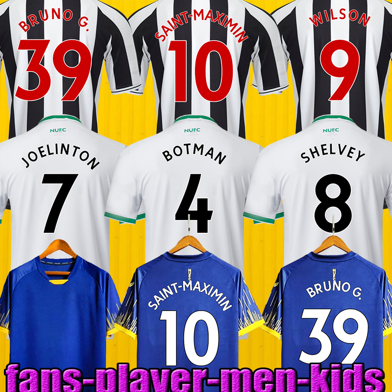

Newcastle 22 23 WILSON SAINT-MAXIMIN BRUNO G. 2022 2023 Soccer Jersey TRIPPIER MURPHY SHELVEY Football Shirt Kids Kit Shearer WOOD TARGETT united, Home + patch