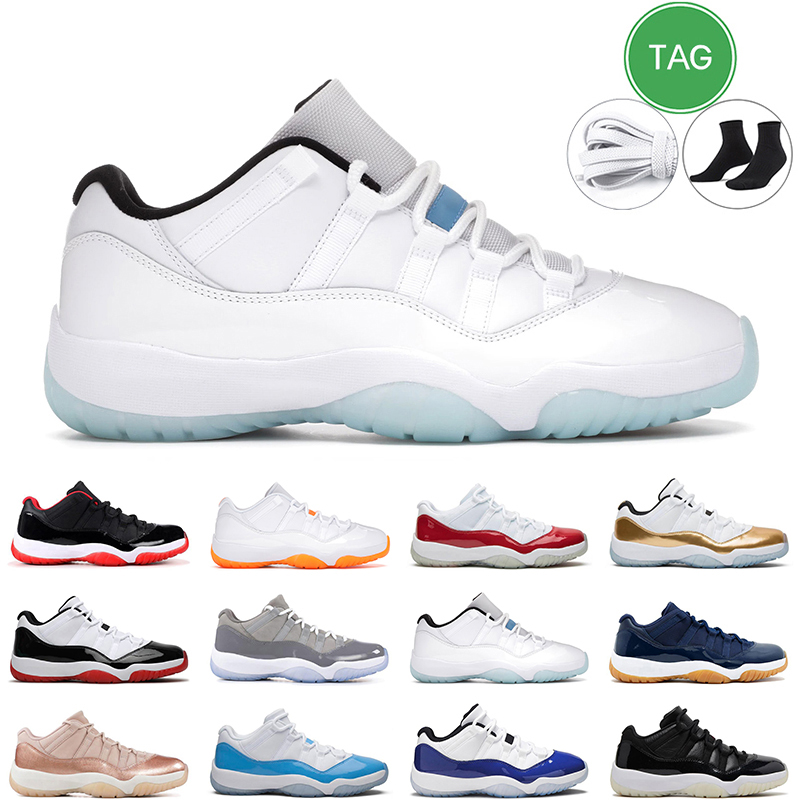 

11s Basketball Shoes 11 retro men women Gamma Blue UNC Concord Cherry Win Cap and Gown Like Legend Blue Bred mens womens outdoor sports trainer, #7