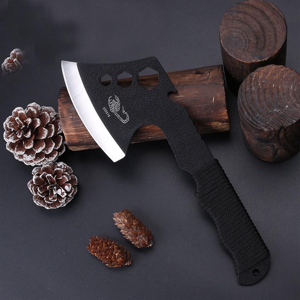 

F01-03 Hiking and Camping knives outdoor survival multi-purpose axe mountain adventure rope cutting climbing garden tools205O