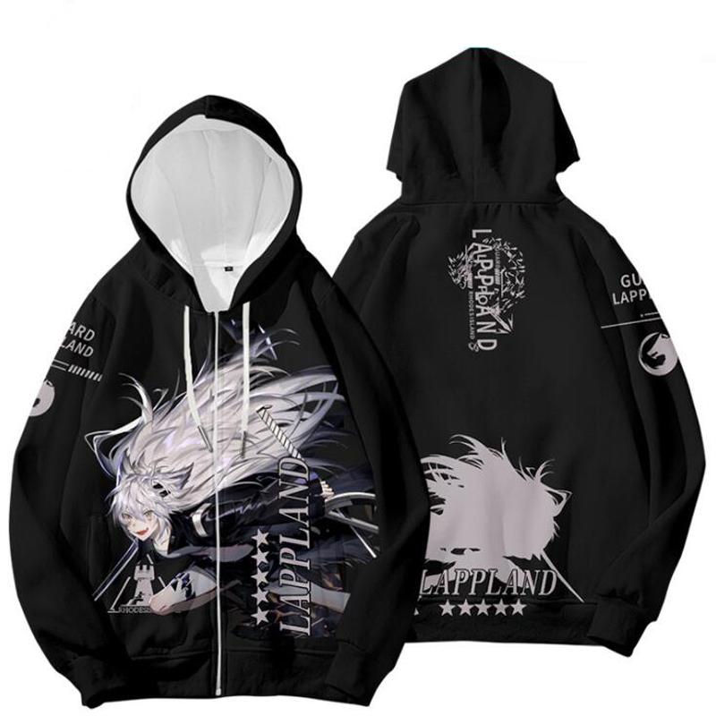 

Men's Hoodies & Sweatshirts Disfraz De Arknights Para Hombre Y Mujer Sudadera Con Capucha En 3D Cremallera La Isla Rodas TeMen's, 019