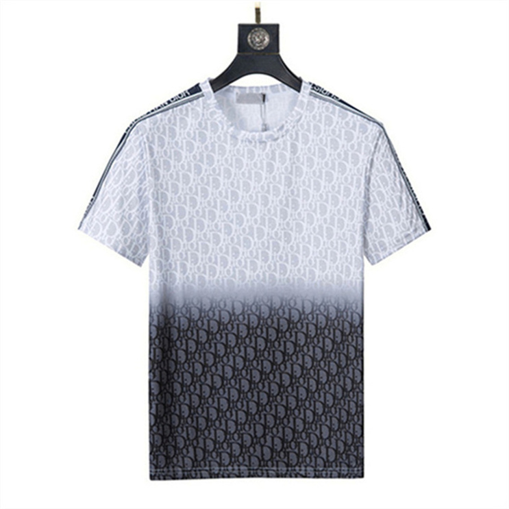 

35Luxury Designer Men's T-shirts Dress Shirt Summer Men's and Women's with monogrammed Casual Top quality fashion Streetwear multiple colors 100% cotton M-3XL P 1