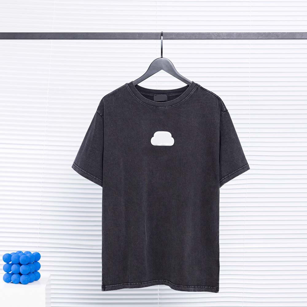 

Polo Designer Men's T-Shirts Fashion Paris Lock Center Letter Print Short Sleeves Black Tees Men's Shirts Women's Sweaters High Quality Cotton Tops Loose Plus Size