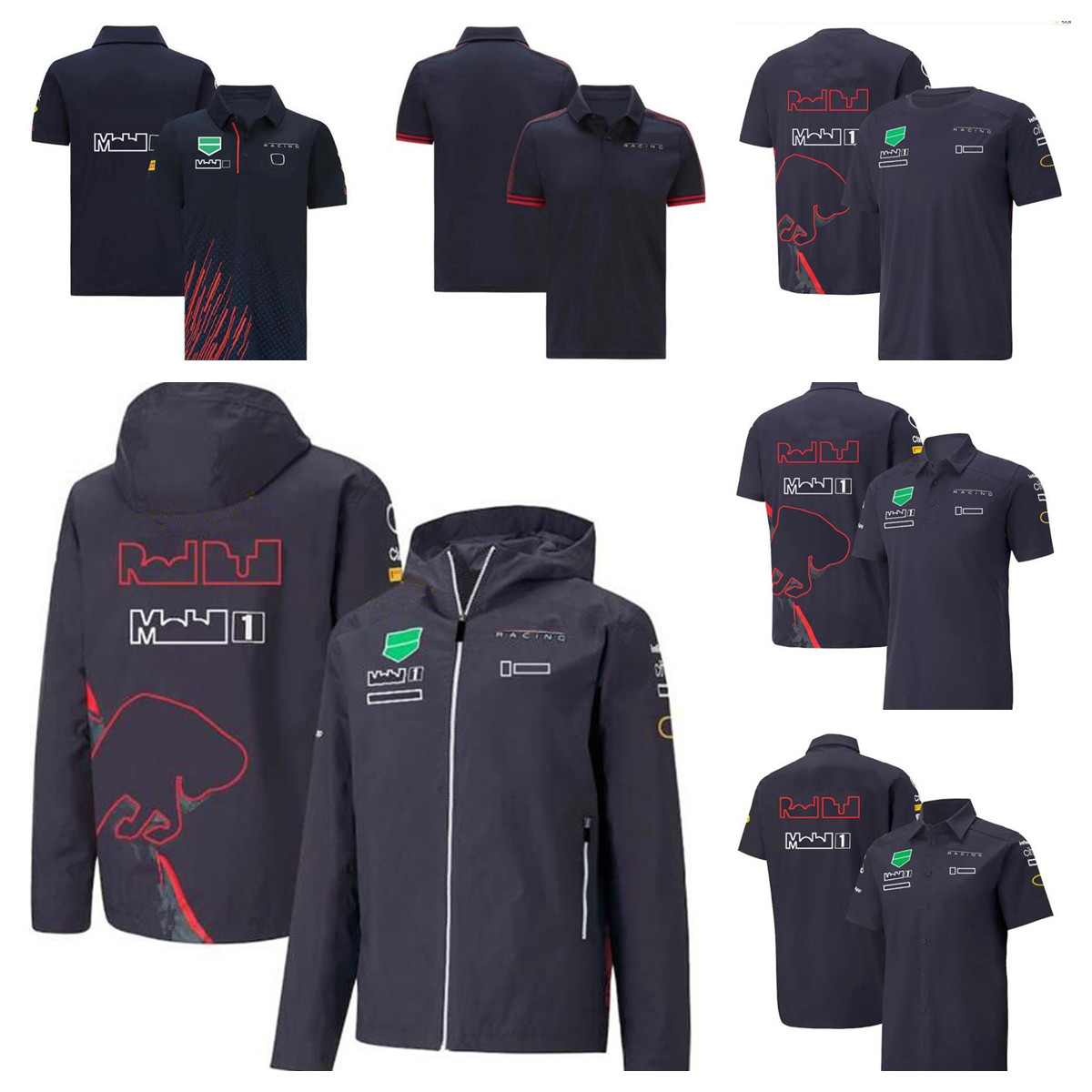 

2022F1 Formula One racing hoodie summer team polo suit with the same custom