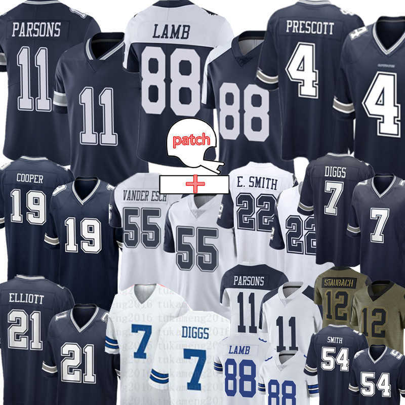 

11 Micah Parsons Jersey 88 CeeDee Lamb 4 Dak Prescott Amari Cooper Ezekiel Elliott 7 Diggs Football Dallas''Cowboys''nfl''jerseys, Men {s-xxxl}